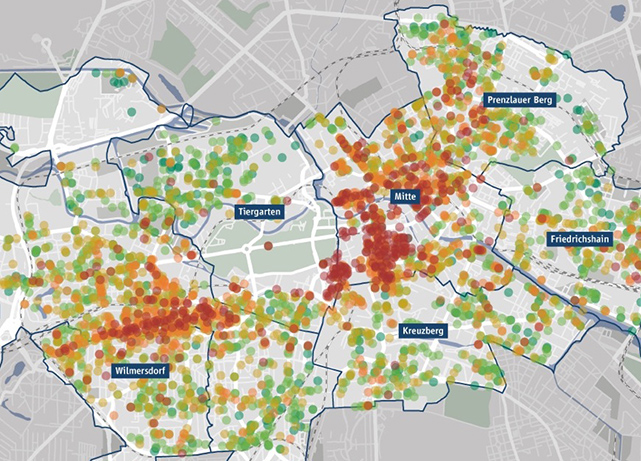 Berlinkarte Immobilien