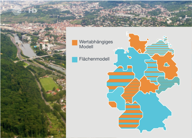 Eine Deutschlandkarte für das ZDF heute journal